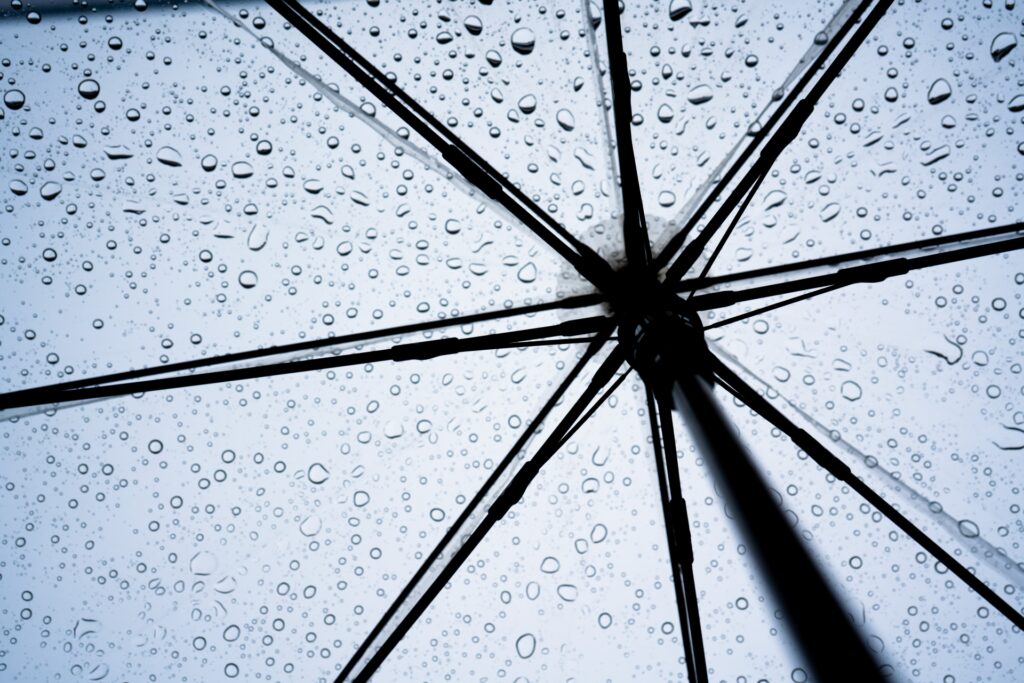 雨と雷が続きました